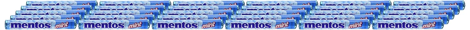 Mentos Mint Candy, 1.32-Ounce Rolls (Pack of 30)