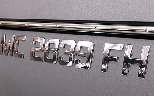 Miniatura 7 de Números y letras de registro de barco | Letras de emblema cromado de grado marino | Resistente a la intemperie y a los rayos UV