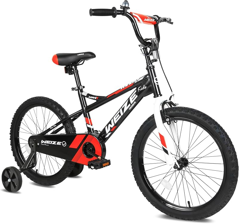 Kids Bike, 14 16 20 Inch Children Bicycle for Boys Girls Ages 4-12 Years Old Coaster Brake Multicolor
