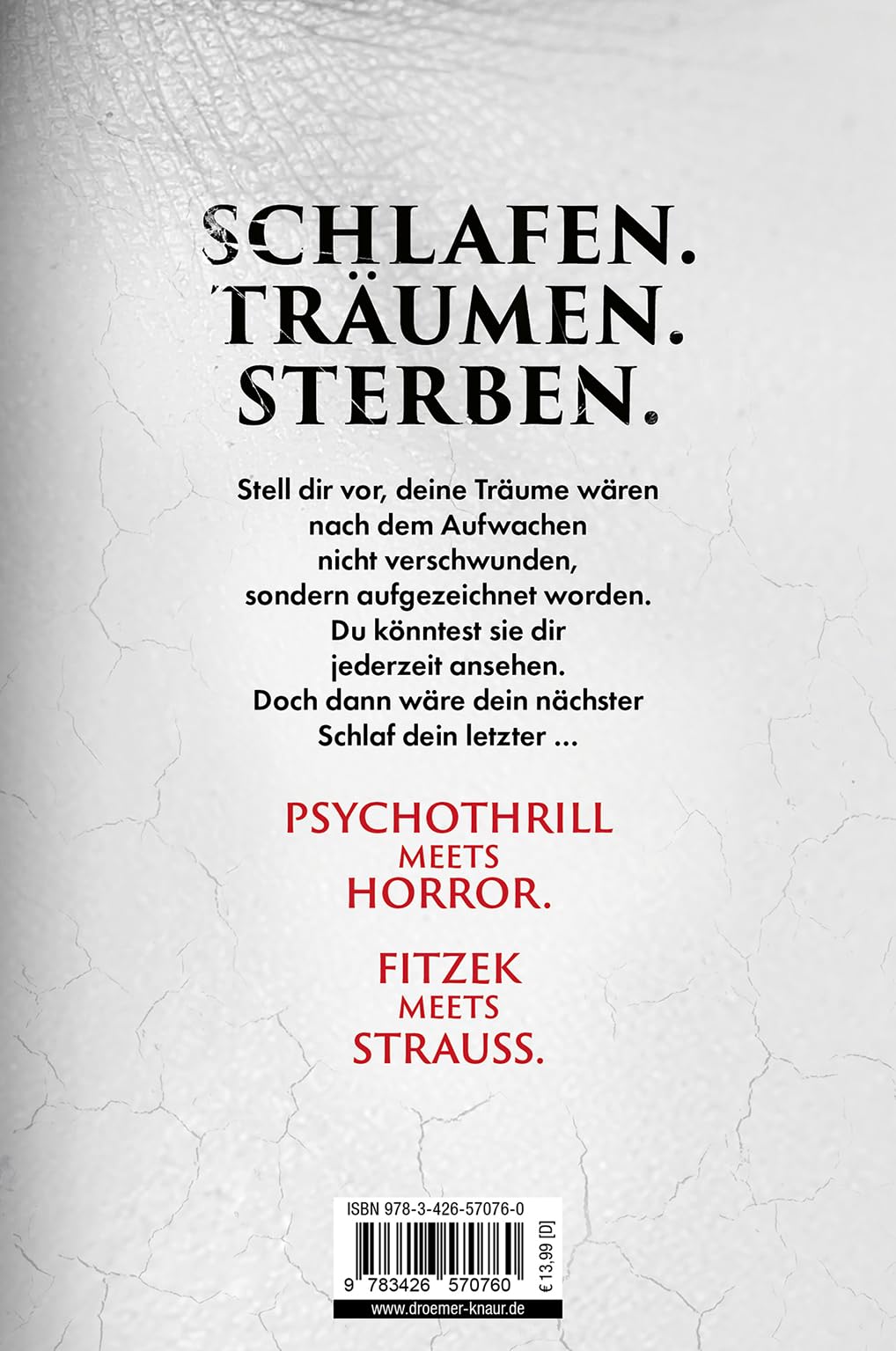 REM: Horror-Thriller | Psychothriller-Bestseller-Autor Sebastian Fitzek meets Horror-Queen Annika Strauss. Nervenkitzel garantiert.
