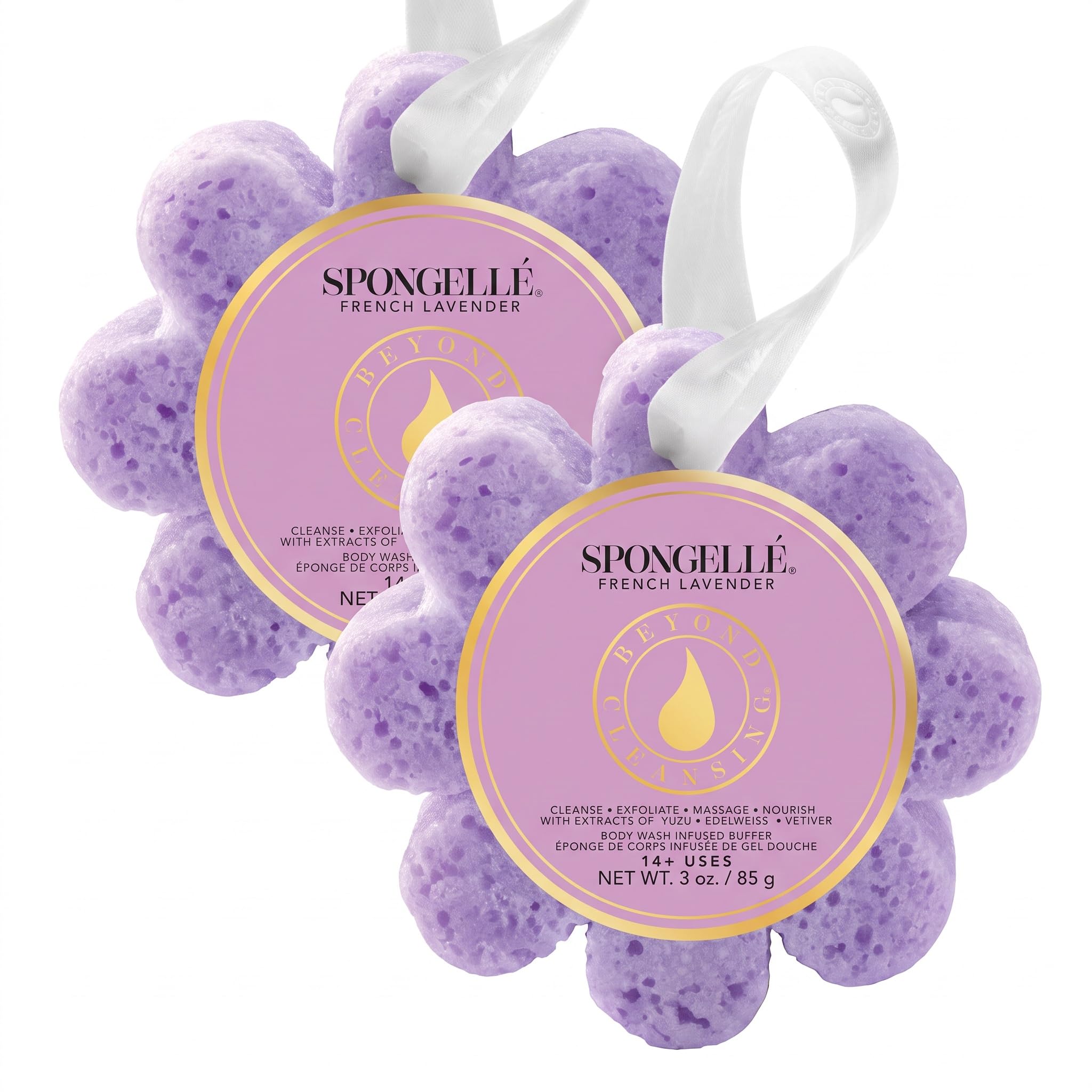 Spongellé Beach Grass Sponge: Exfoliate & Cleanse -12 Spongellé Beach Grass Sponge: Exfoliate & Cleanse -12