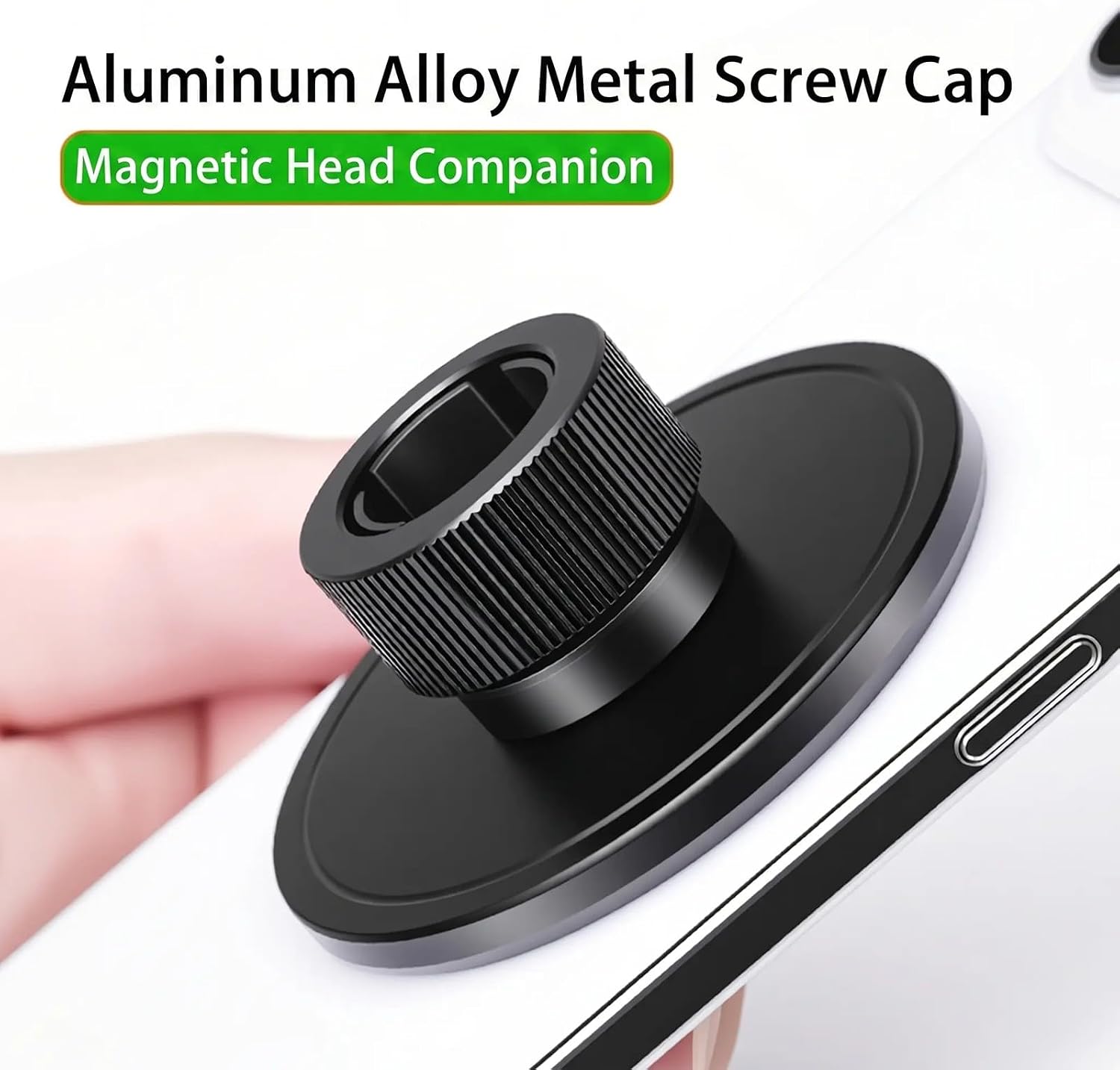 Duty 17Mm Threaded Ball Nut Aluminum Mounting Nut Phome Mount for Secure Phone Holder Installation in Vehicle Phone Holder Replacement