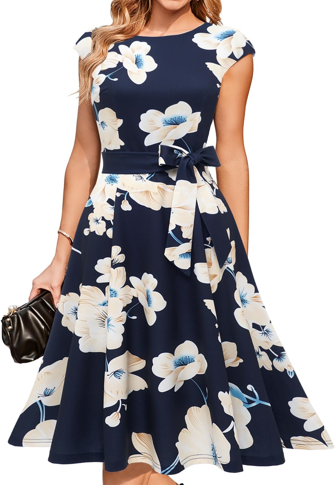 DRESSTELLSWomen's Cocktail Dresses, Formal Wedding Guest Church Modest Graduation Party Prom Dress 2025