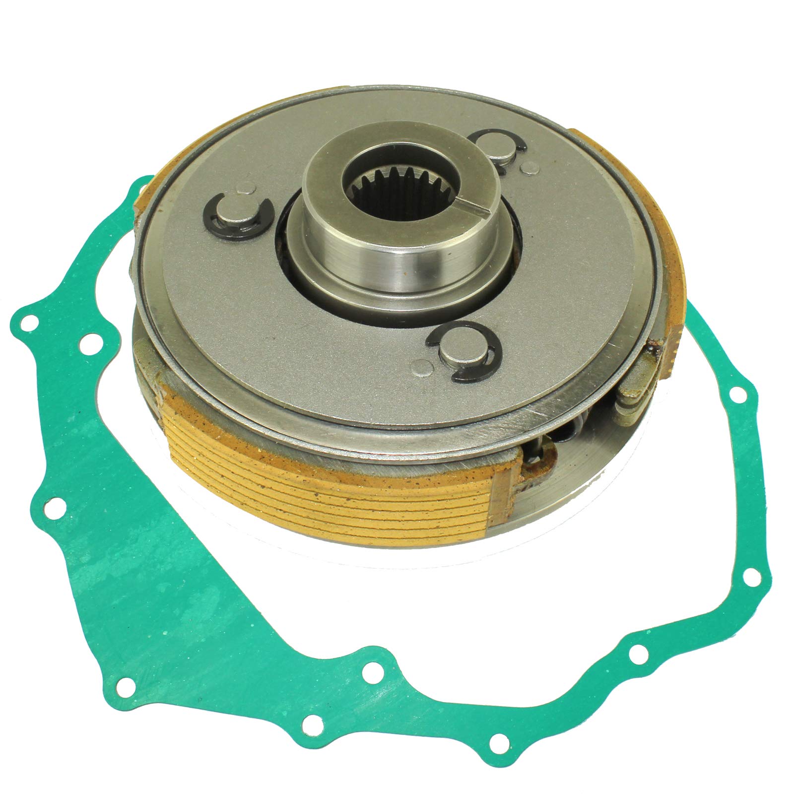 Caltric Clutch Carrier Carrier Wet Clutch with Gasket compatible with Honda TRX250EX Sportrax 2003-2008