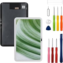 8.7''New LCD Display Compatible with Echo Show 8 4th 2025 Touch Screen Digitizer Assembly Replacement with Upgraded Repair Tools Kit-White