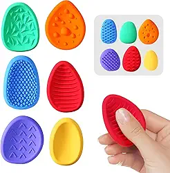 6 Pçs Brinquedo Sensorial Silicone Alívio Ansiedade Autismo