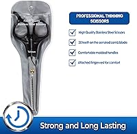 Vista 7 de Tijeras dentadas profesionales de entresacar para mascotas Pet Magasin