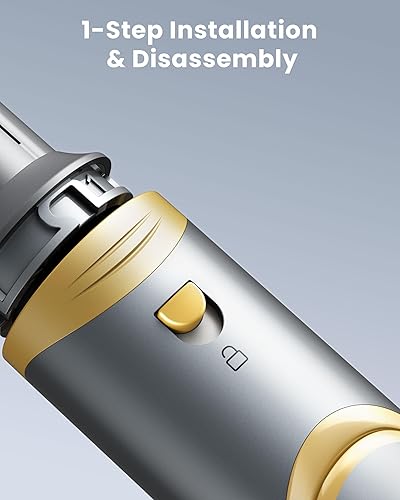 Miniatura 8 de Easywave Estilizador de Cabello Múltiple 5 en 1 Secador con Cepillo 110,000 RPM de alta velocidad, sistema de secado y peinado de aire flexible,