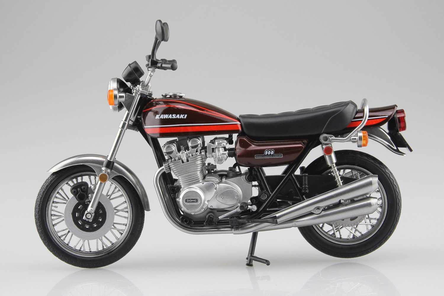 Aoshima Skynet 1/12 Bicycle Finish Kawasaki 900Super4 (Z1) Orange