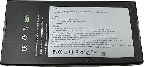 Miniatura 2 de GHU Batería premium de 45 Wh compatible con Dell E7240 E7250 WD52H PN VFV59, HJ8KP, GD076, J31N7