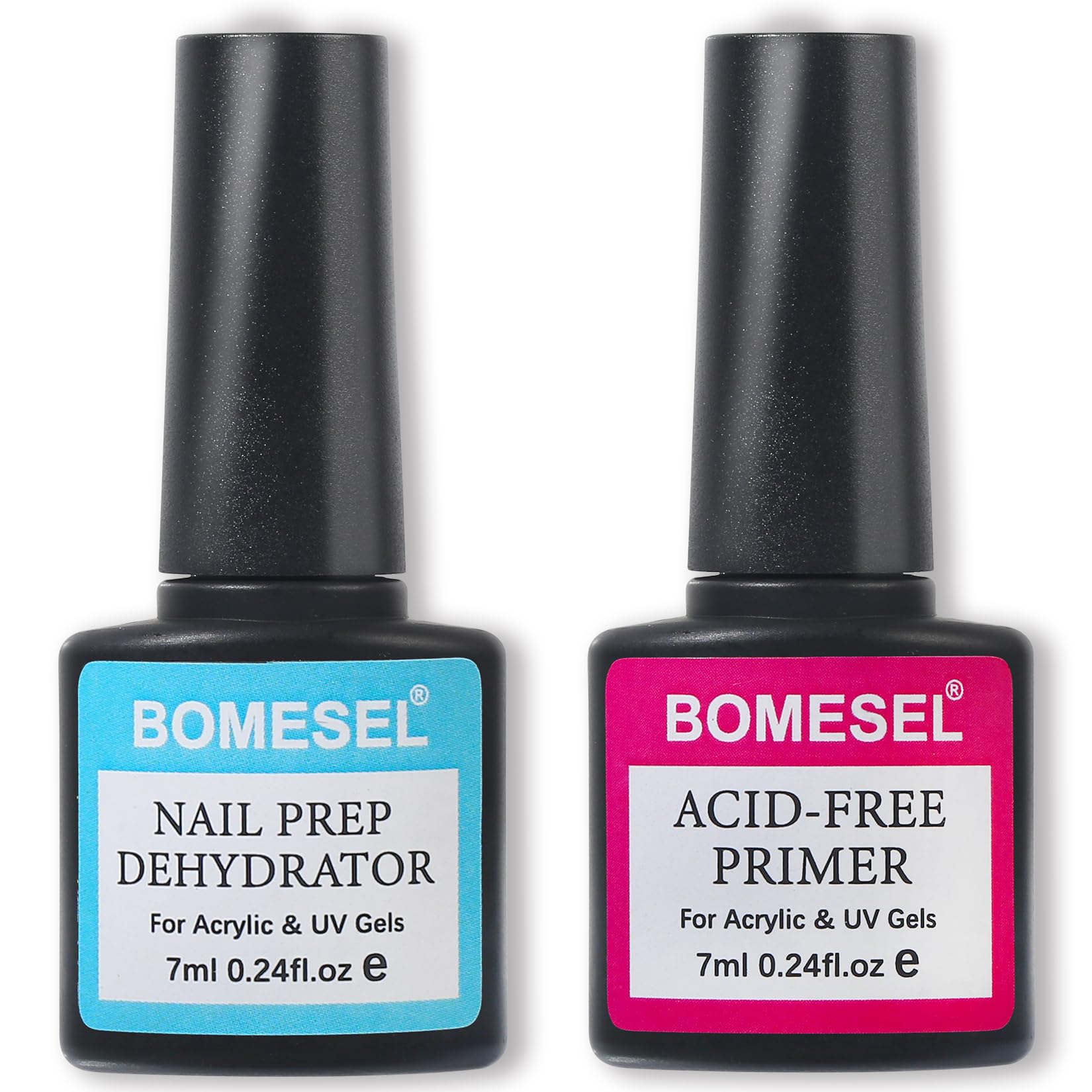 BOMESEL Nail Prep Dehydrator & Acid-Free Primer Set