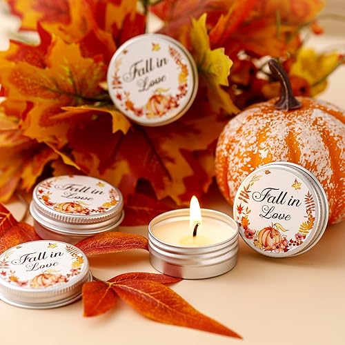 Miniatura 2 de MTLEE 50 velas de boda, regalos de boda para invitados, 1 onza de cera de soja perfumada de lavanda, velas de aromaterapia para despedida de