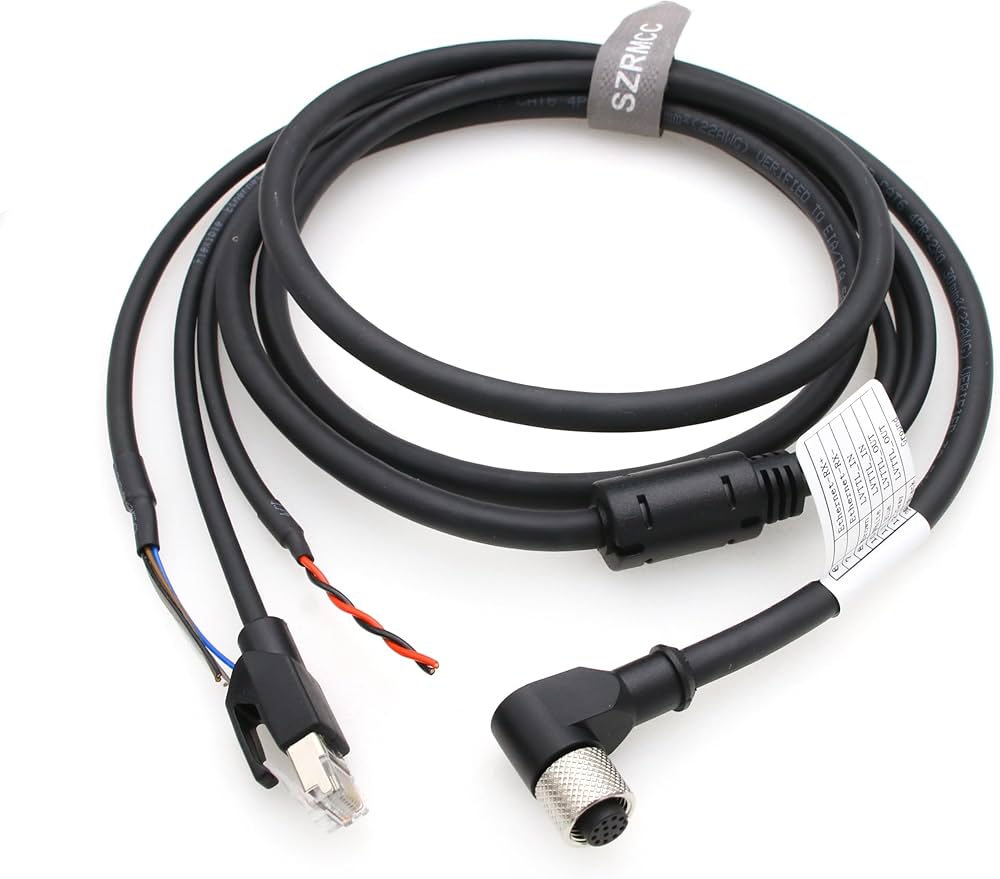 Amazon.com: SZRMCC Livox Mid-360 Cable M12 Pin Female Aviation