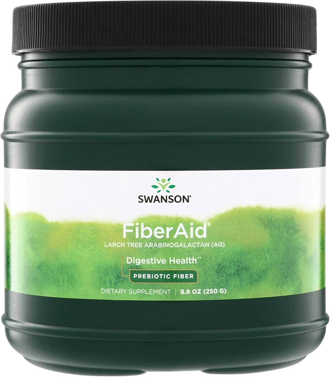 Swanson FiberAid, Larch Tree Arabinogalactan (AG) Powder, 8.8oz