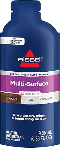 Miniatura 9 de Bissell Solución Multisuperficie, para uso en CrossWave y otros limpiadores líderes de superficies duras y alfombras de área, 80 oz, disuelve