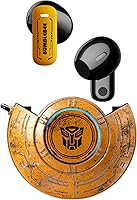 Transformers TF-T31 TWS Wireless Earbuds: Low Latency Gaming, HiFi Music Mode, 50H Battery, Bumblebee Yellow
