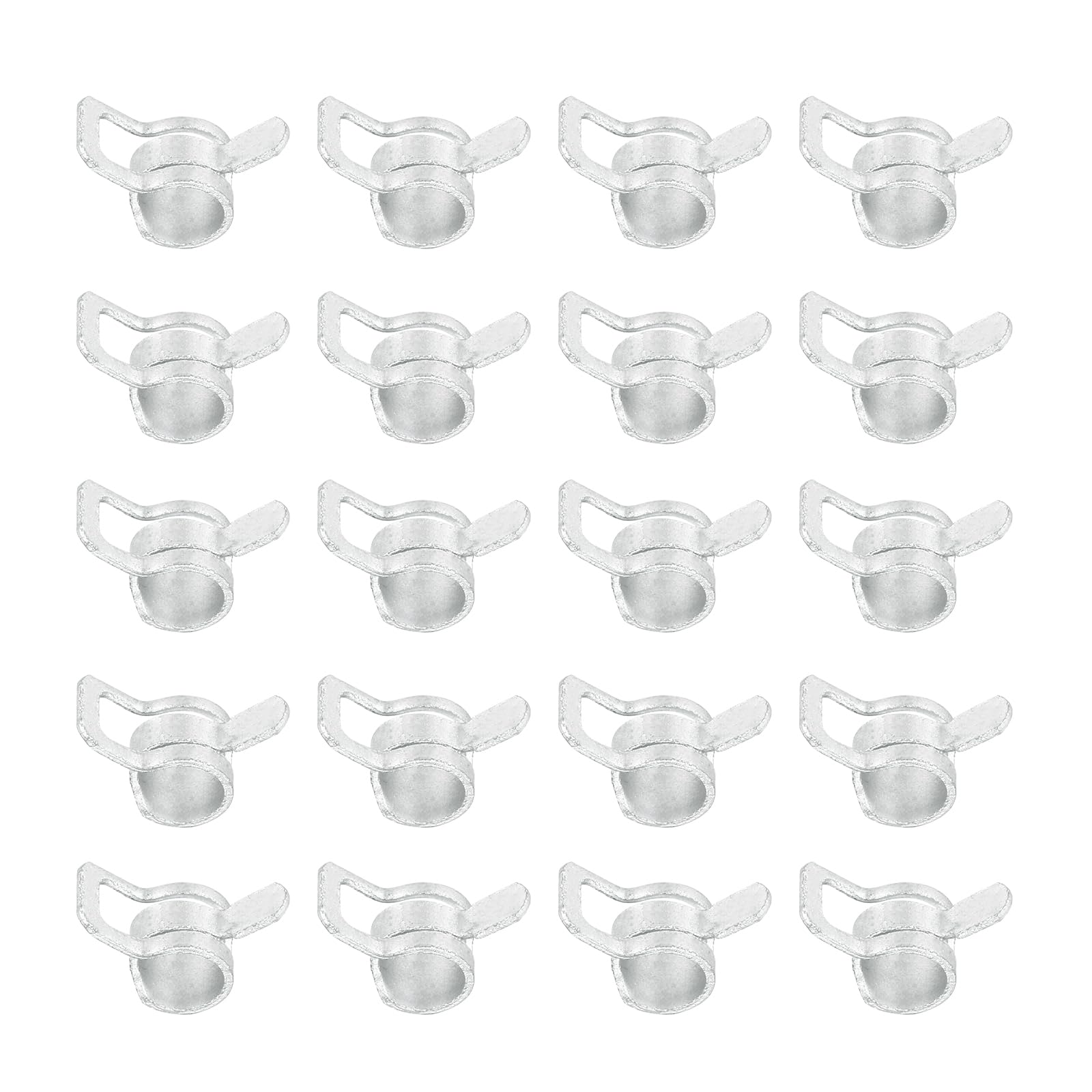 PATIKIL Spring Band Hose Clamps for 6.5-7.2mm OD Hose