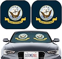 Vista 17 de Maizi - Parasoles delanteros para auto de 2 piezas, ajuste universal para parabrisas delanteros que se adaptan a la mayoría de los cupés, sedanes