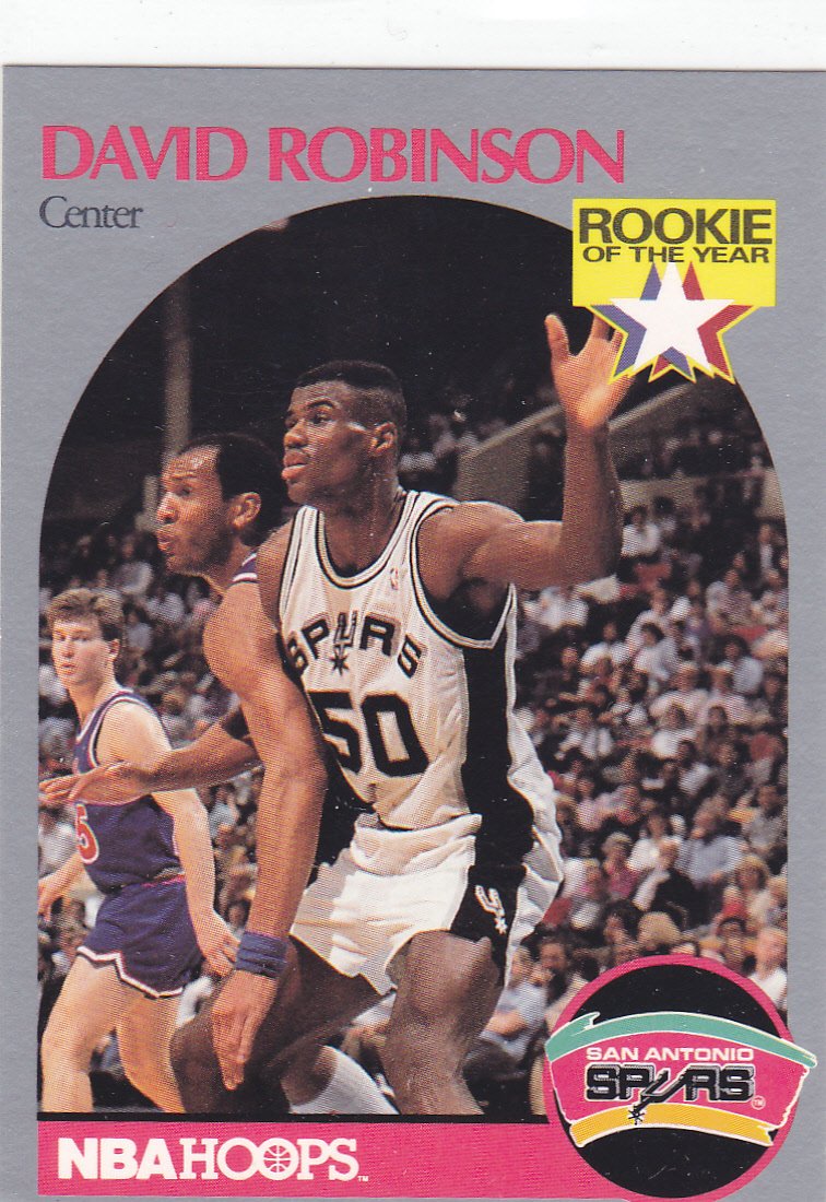 1990-91 NBA HOOPS DAVID ROBINSON ROOKIE CARD at Amazon's Sports  Collectibles Store