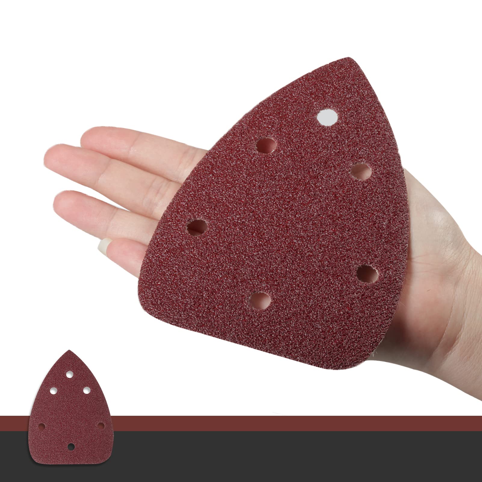 Mouse Sander Sandpaper 40 Grit - 30 Pcs -4