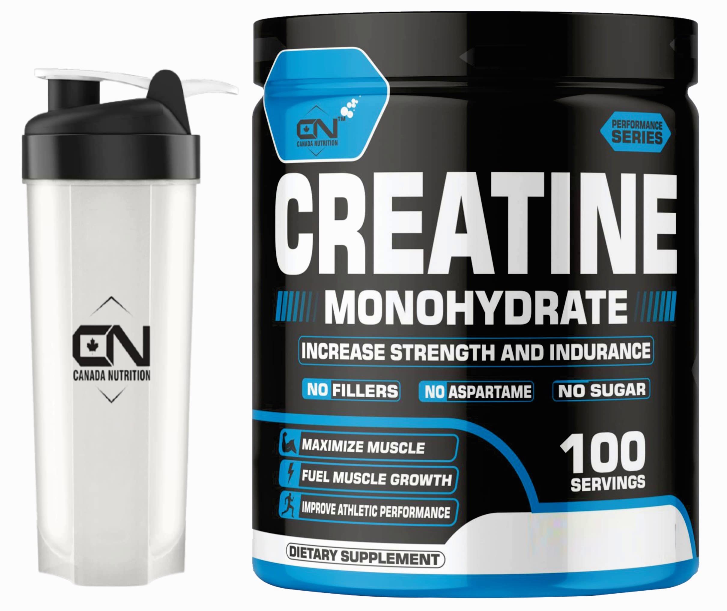 Canada Nutrition Creatine Monohydrate, Strength, Reduce Fatigue, 100% Pure Creatine, Lean Muscle Building, Supports Muscle Growth, Athletic Performance, Recovery [100 Servings, Orange] Free Gallon Shaker (B0BMXDV72D) Amazon Price History, Amazon Price Tracker