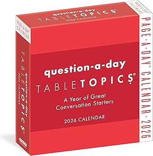 TableTopics® Question-A-Day Page-A-Day® Calendar 2026: A Year of Great Conversation Starters