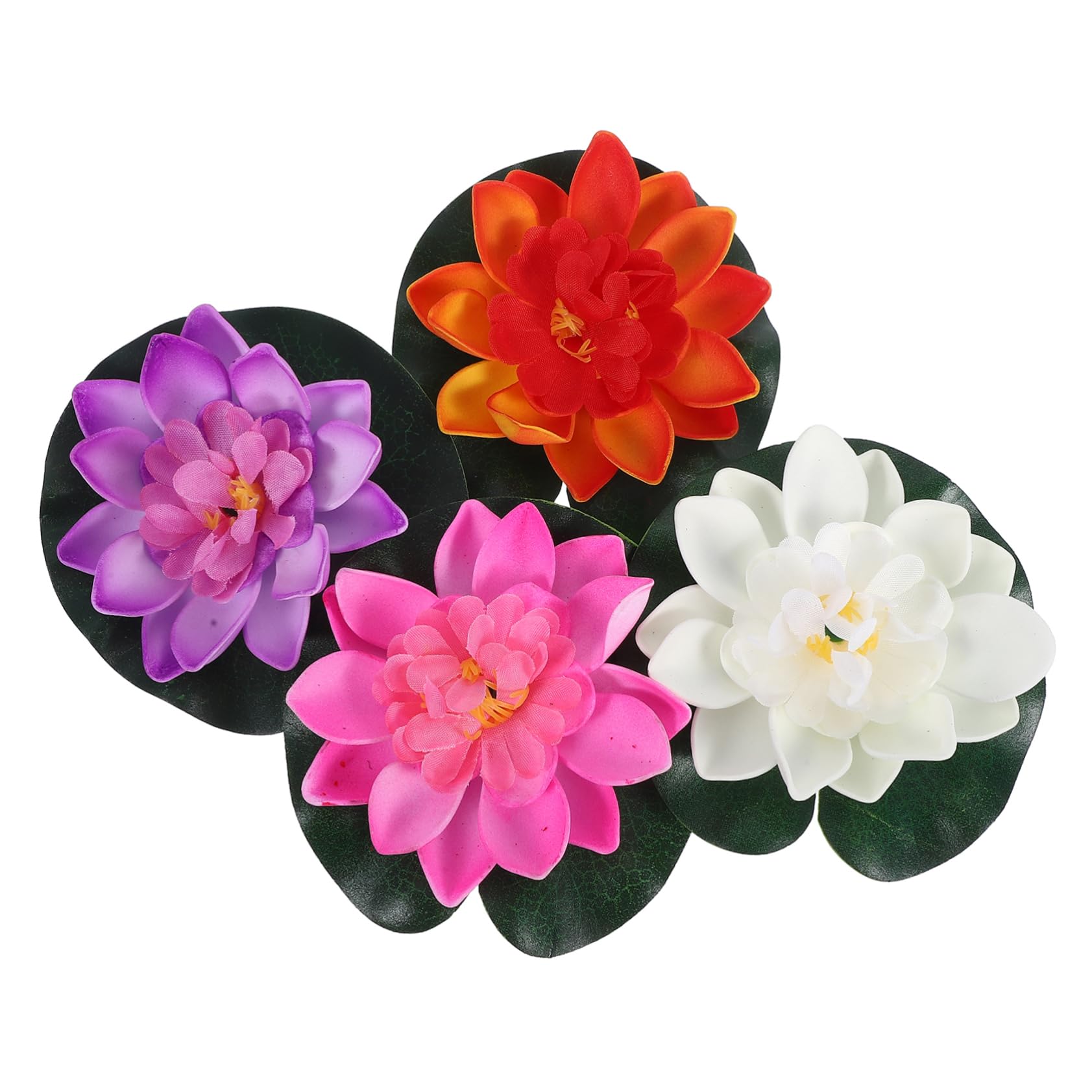 Fleurs de lotus flottantes en EVA réaliste - Décoration haut de gamme pour mariage