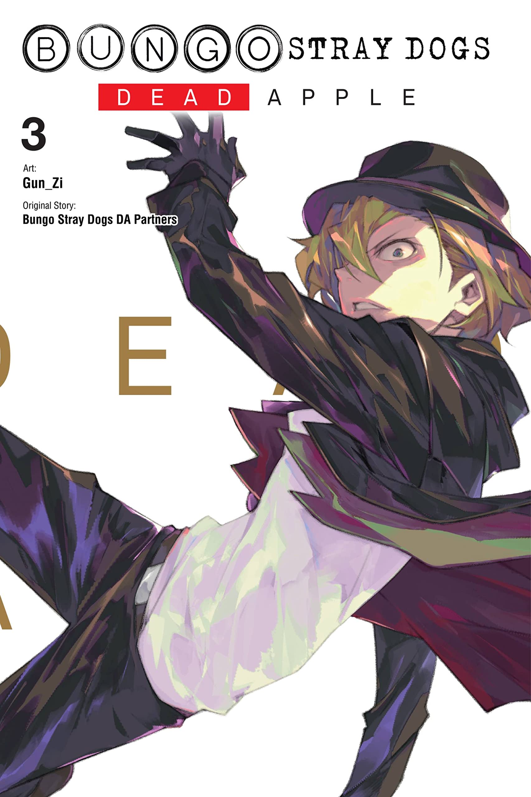 Bungo Stray Dogs: Dead Apple, Vol. 3 by Gun_Zi PAPERBACK 9781975340254