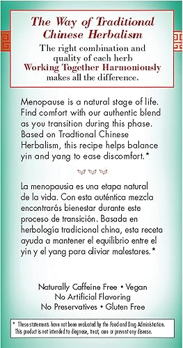Vista 6 de Bravo Tea Menopause Comfort - Té de hierbas sin cafeína, 20 bolsas de té, 6