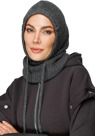 MILABELLA Winter Hats for Women Balaclava Women Beanie Hijab Scarf for Women Skull Cap Head Scarf Beanie Hat Head Wrap