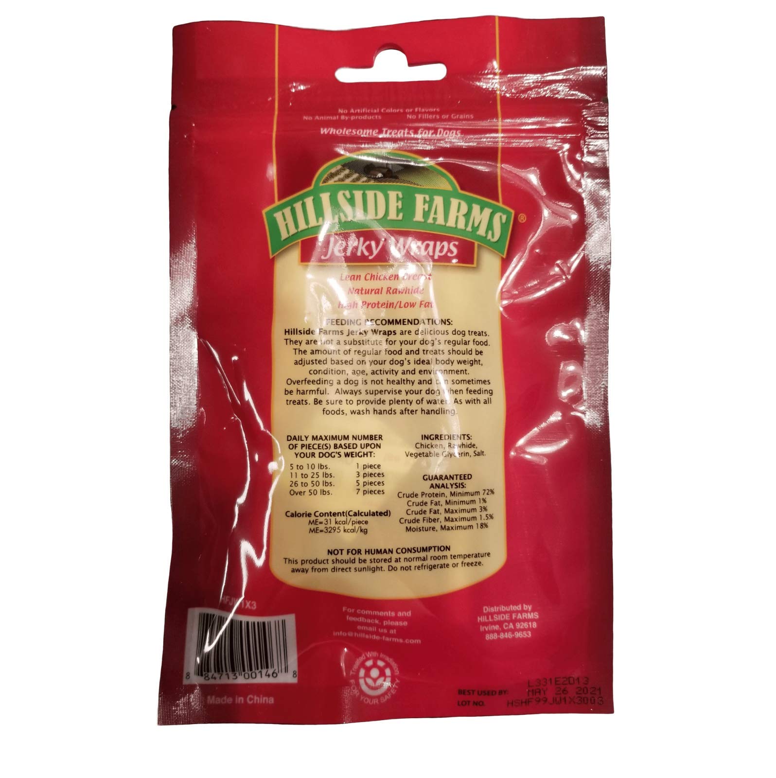 hillside farms jerky wraps