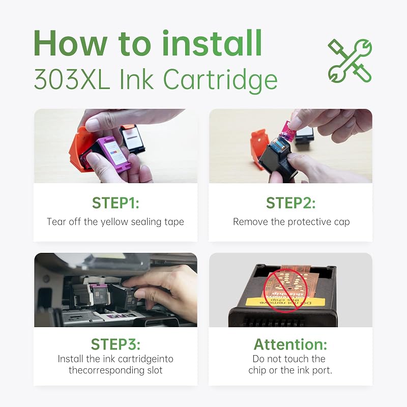 Set cartușe de cerneală compatibile Lemero HP 303, multipack negru și color, 2 bucăți, pentru HP Envy Photo 7120 7130 7132 7820 7830 7832 6220 6230 6232