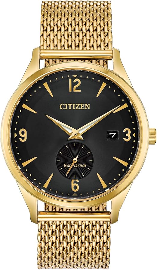 Amazon.co.jp: Citizen Men's 40mm Gold-Tone Mesh Bracelet Gold Tone