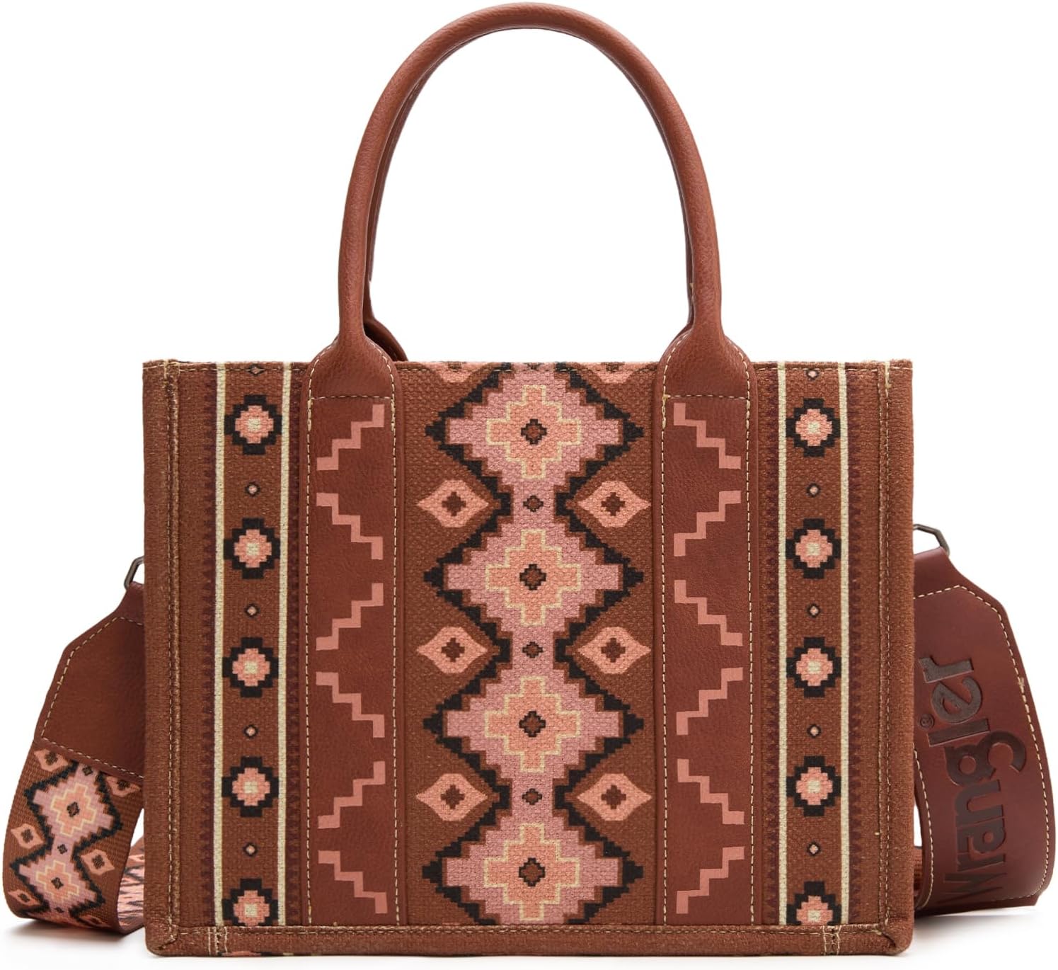Montana West Wrangler Purse Western Aztec Tote Bag for Women with Guitar Strap | Western, Boho, Aztec, Western, Boho, Aztec - Image 6