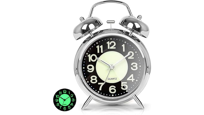◆Bell◆ Amazon.com: AYRELY® Super Loud Alarm Clock for Heavy