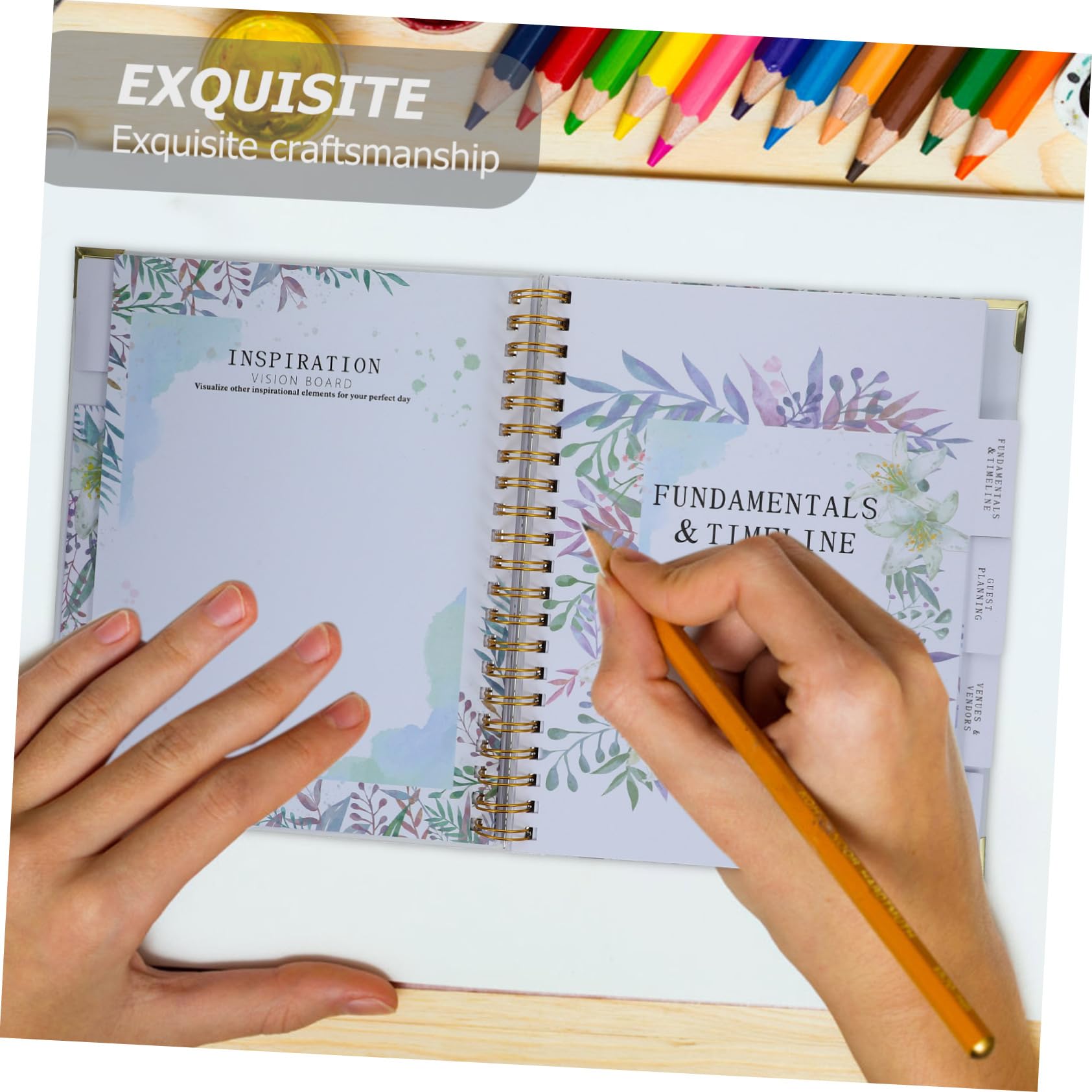 Hochzeitsplanungsbuch Für Braut Praktisches Notizbuch Zur Hochzeitsorganisation Mit Kreativem Design Erinnerungsbuch Für Schönsten Tag