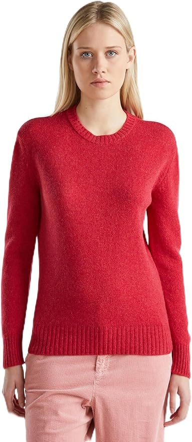 Las Mejores Ofertas En Lana United Colors Of Benetton Suéteres De Cuello Redondo Ra Mujer | EBay