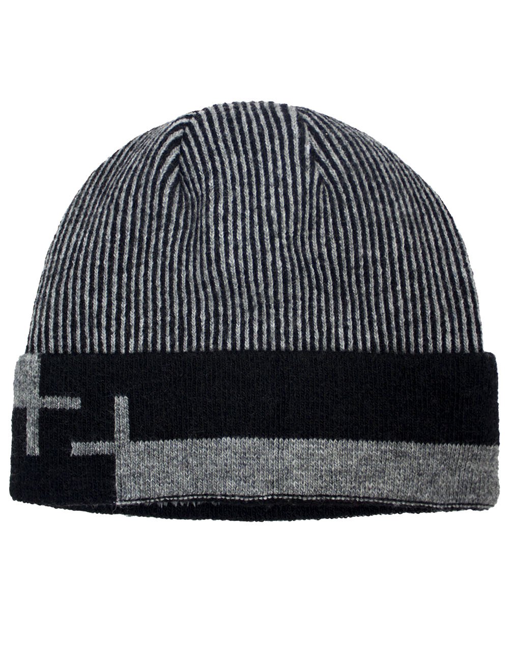 Dahlia Men's Skullies & Beanies - Wool, Knit Winter Hat, Fleece Lined,