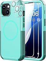 Vista 24 de Diverbox Funda para iPhone 13 [compatible con MagSafe] [con protector de pantalla] [a prueba de golpes] [a prueba de caídas] Funda de protección