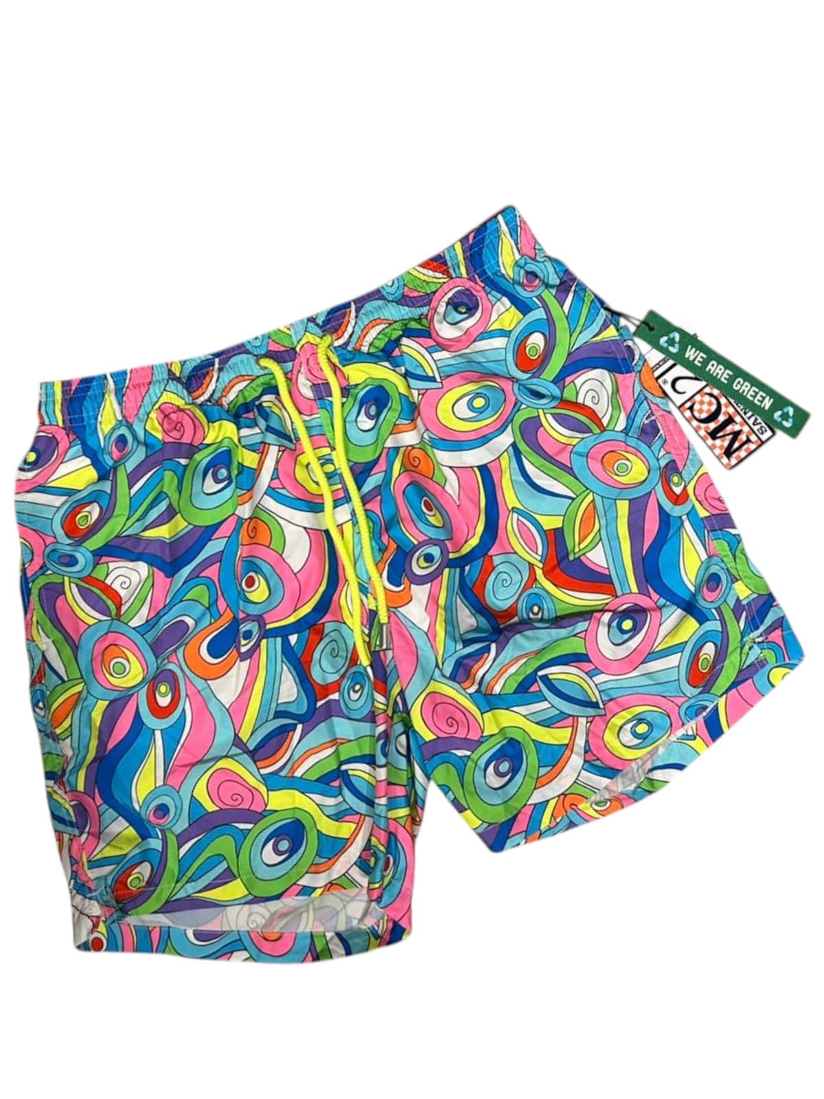 Saint Barth MC2 LIG0001 07058D - Costume da Bagno Lighting 70S Love 01, Taglia 3XL