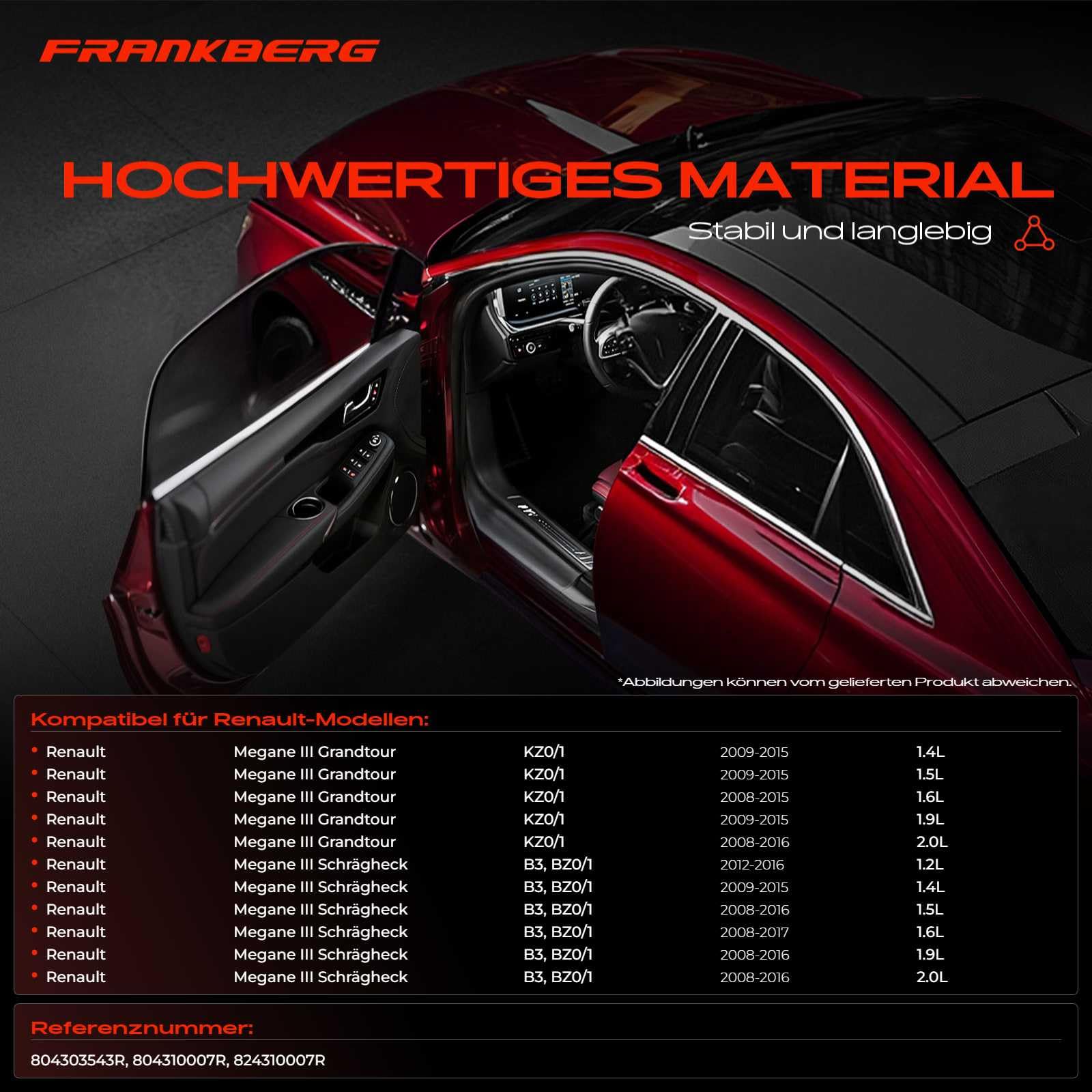 Frankberg blokada drzwi stoper do M.e.g.a.n.e III Grandtour KZ0/1 hatchback B3 BZ0/1 824310007R