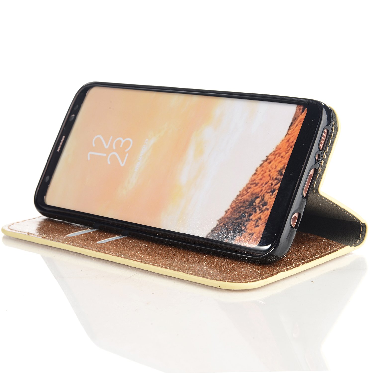 Amazon.co.jp: Galaxy S8 ケース 5.8 inch 新型 モデル 手帳 型 ブック