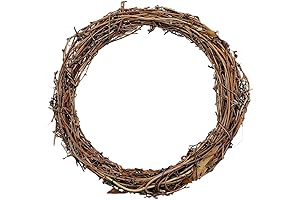 16in Natural Grapevine Wreath for DIY Decor