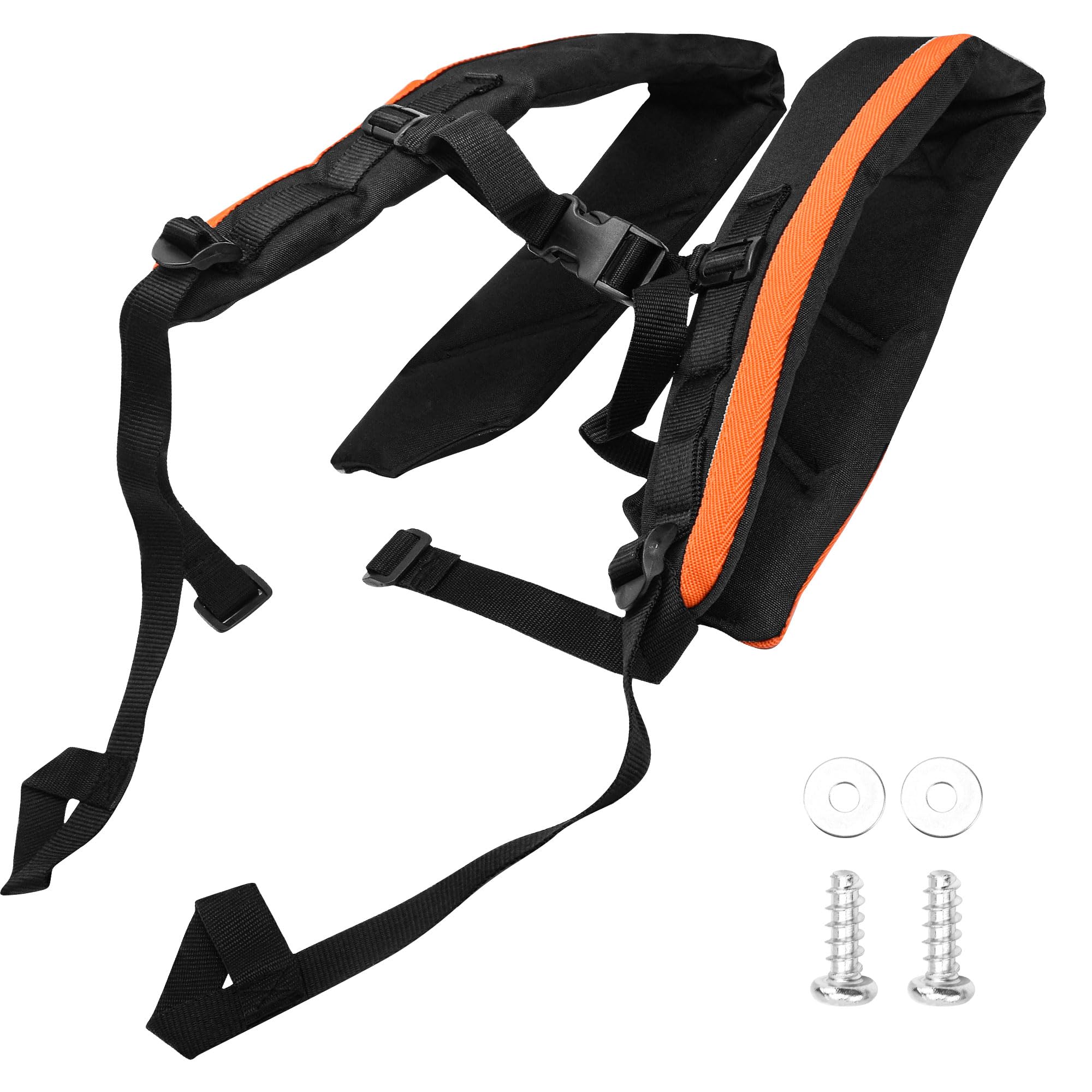 4283 710 9001 - Juego de correas de hombro de repuesto para soplador de mochila Stihl BR800 BR800x y 4283 710 9002