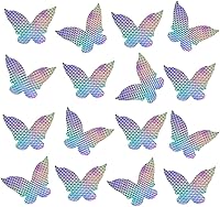 Vista 1 de Calcomanías anticolisión para ventanas de pájaros, calcomanías de ventana de vidrio para golpes de pájaros, evita que los pájaros golpeen ventanas