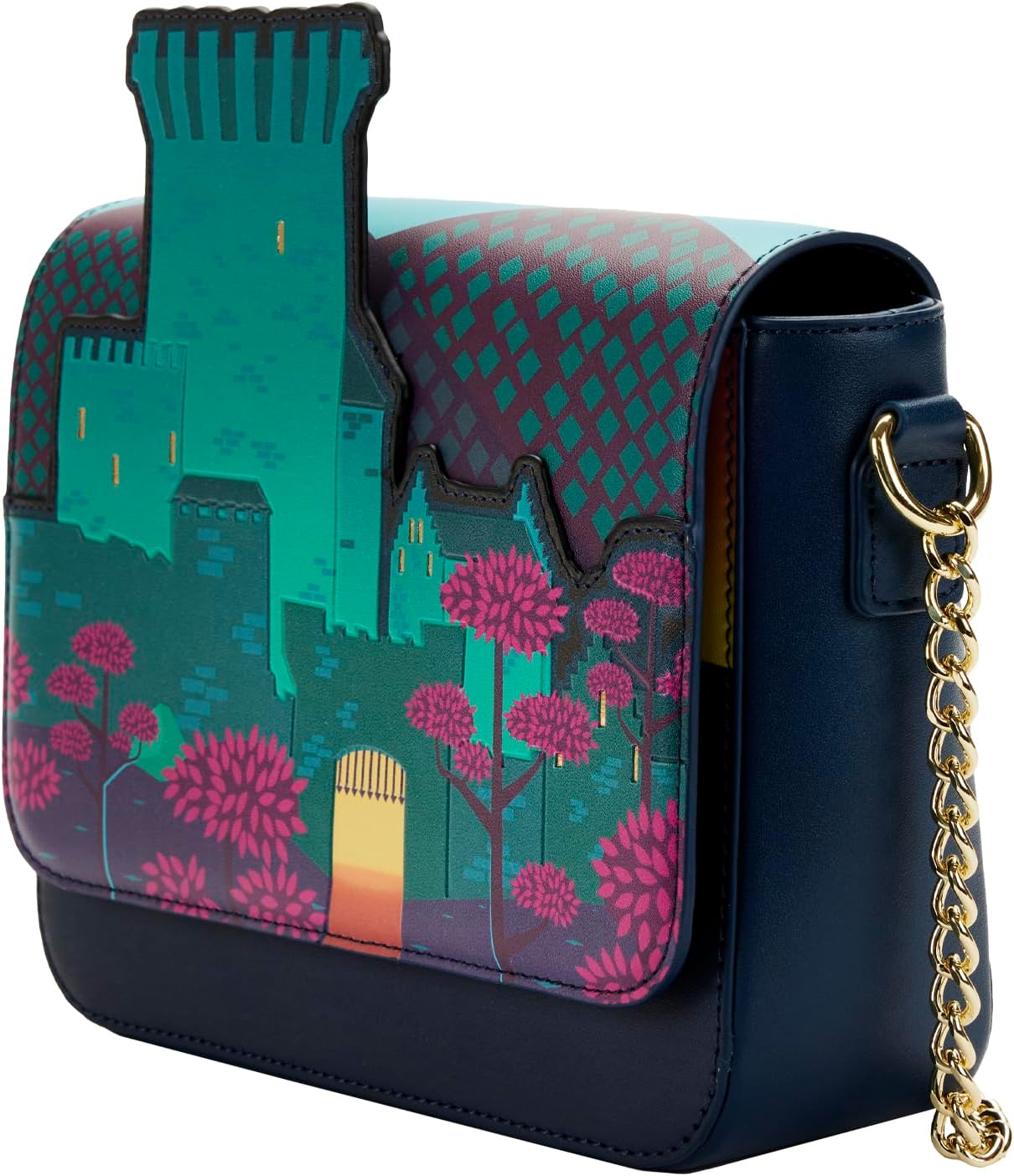 Loungefly DISNEY BRAVE PRINCESS CASTLE SERIES CROSS BODY BAG