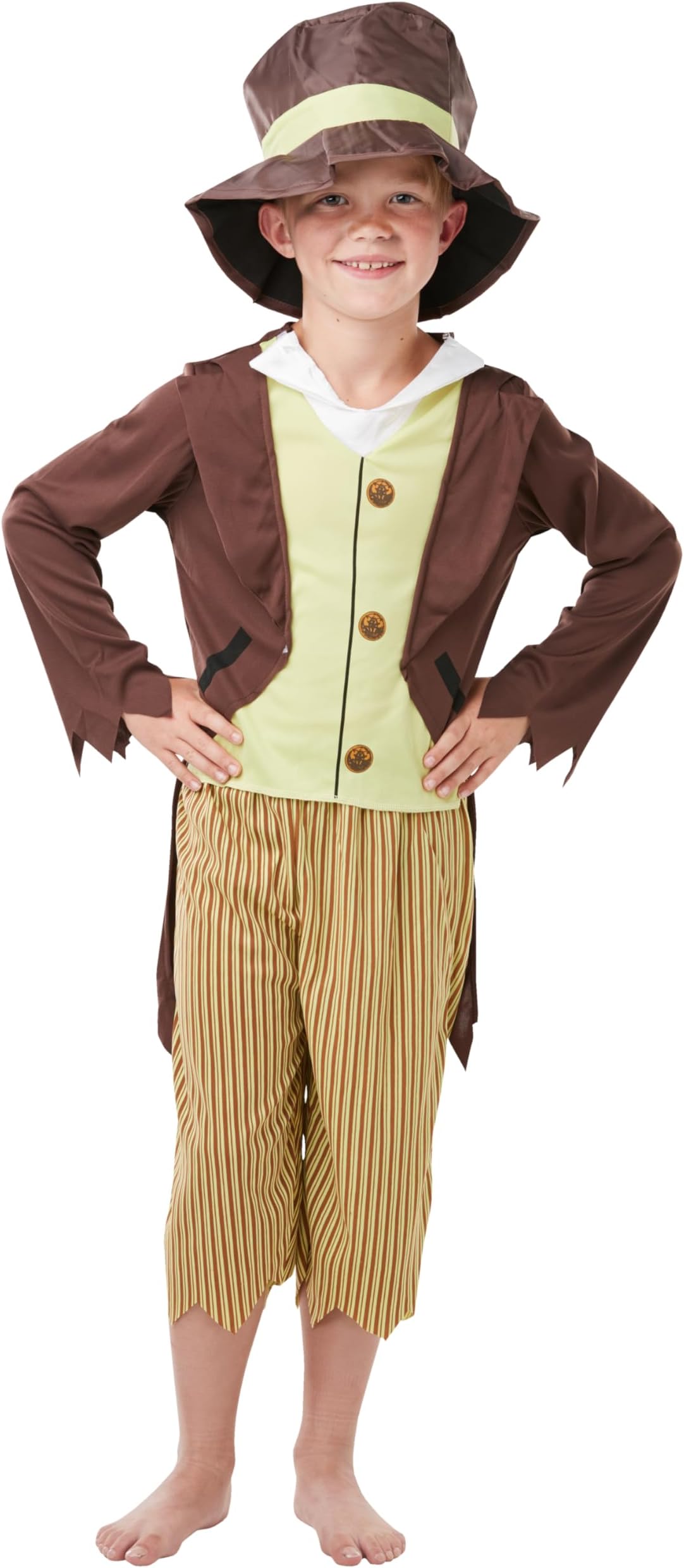 Rubie's Official Victorian Pick Pocket Costume, Kids Fancy Dress