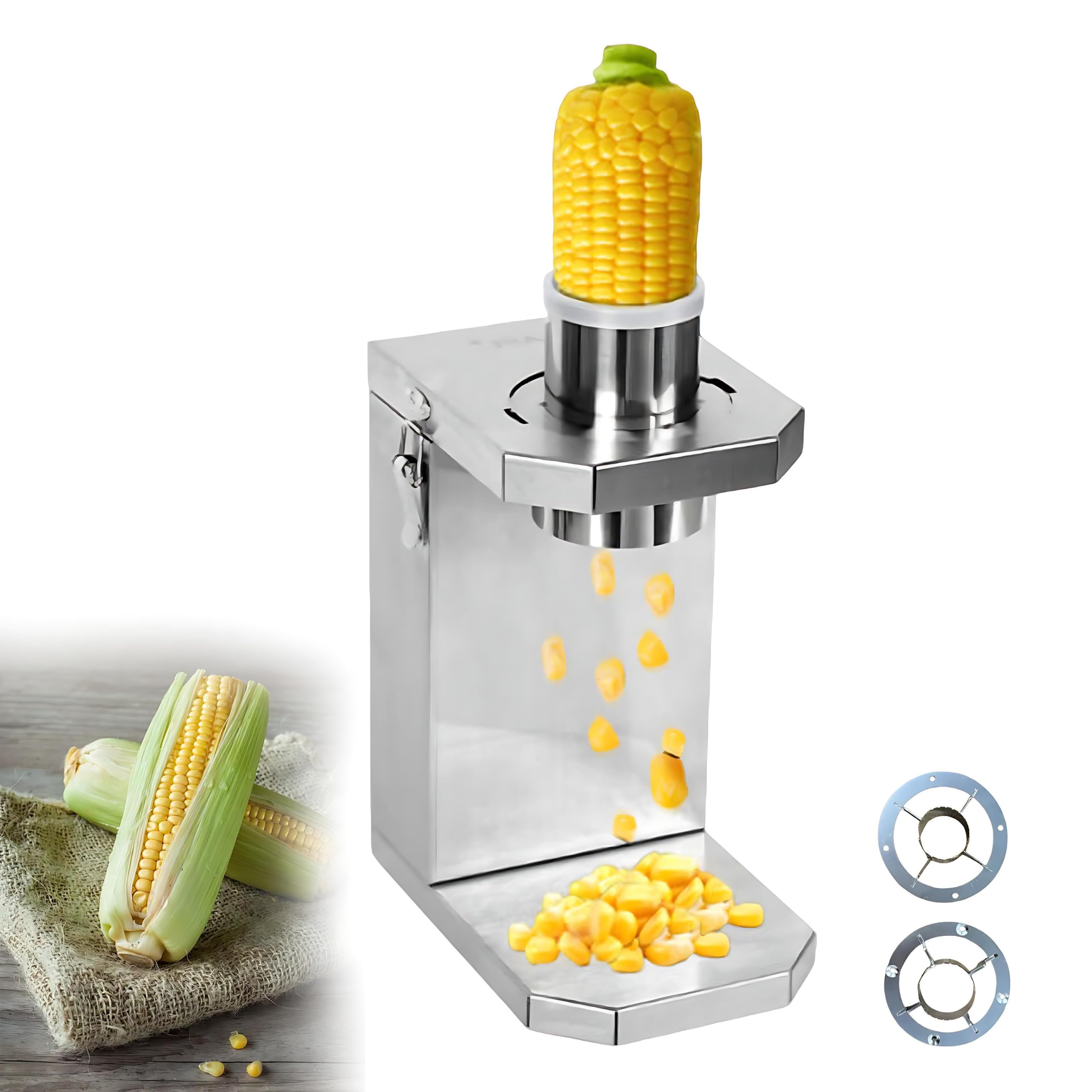 40W Sgranatrice Elettrica per Mais, Facile da Smontare e Pulire