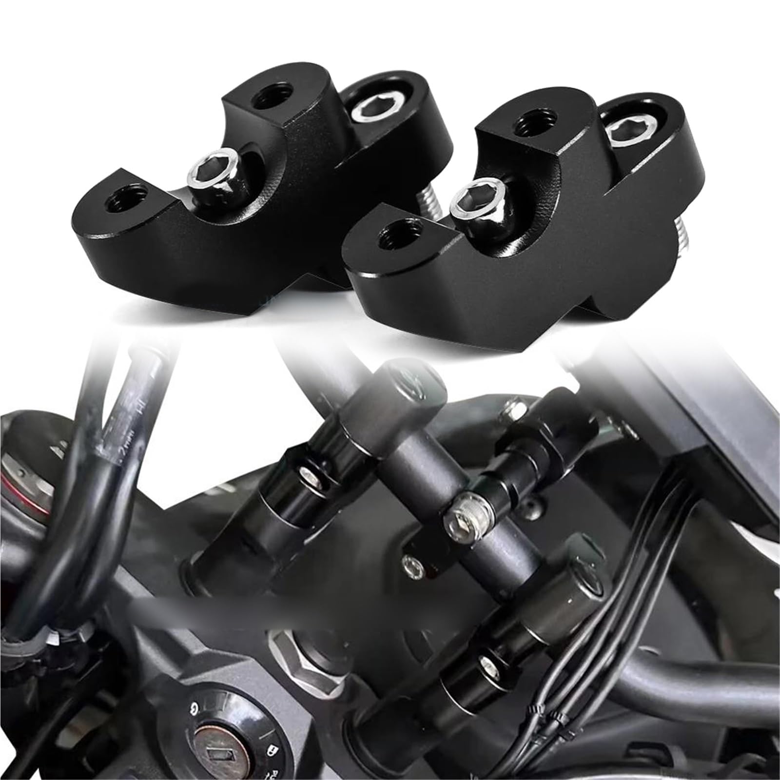 Rehausseur de guidon moto CB750 Hornet extension pour longs trajets CB 750