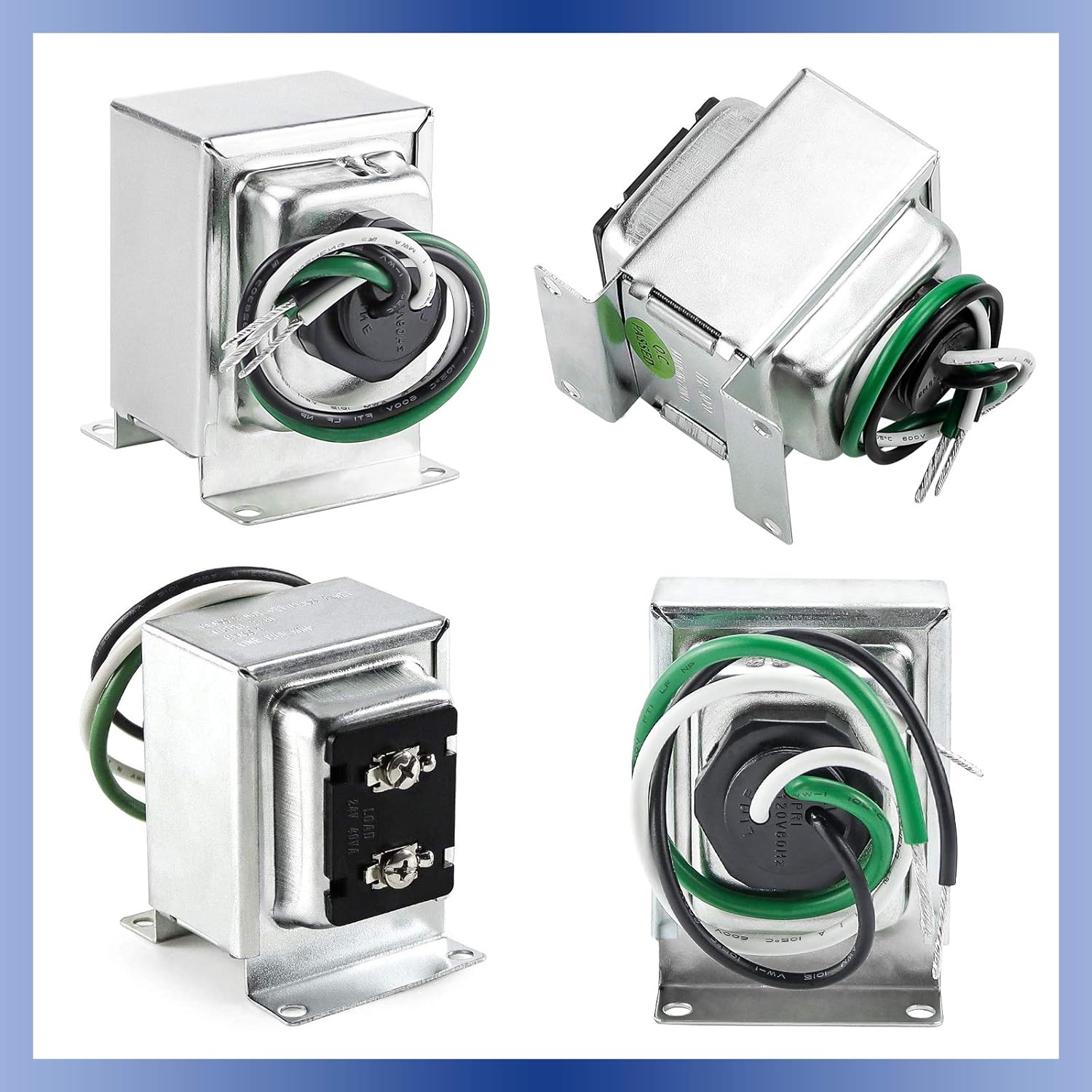 Cenipar Doorbell Transformer 24V 40VA Compatible with Ring Doorbell - - 